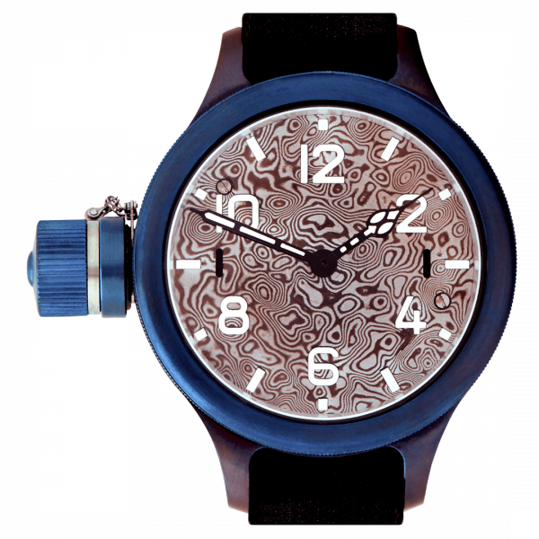 Zirconium Dive Watch 292 60mm Damascus Sapphire from Zlatoust Watch Factory
