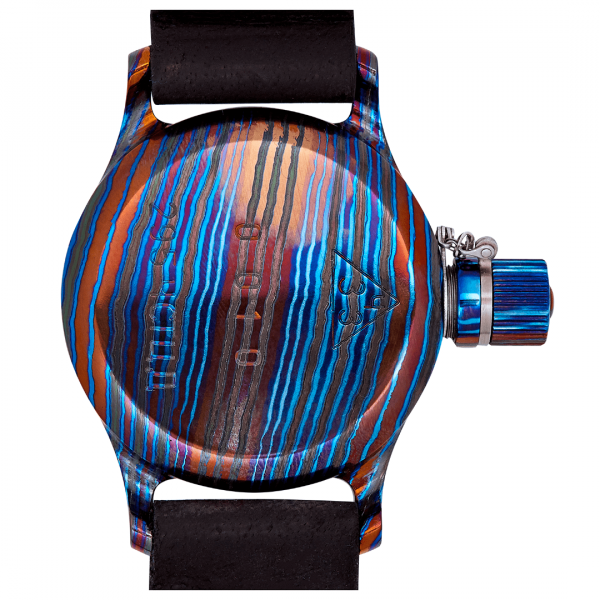 Exclusive Watch Titan-Zirconium Damascus 295 46mm from Zlatoust Watch Factory